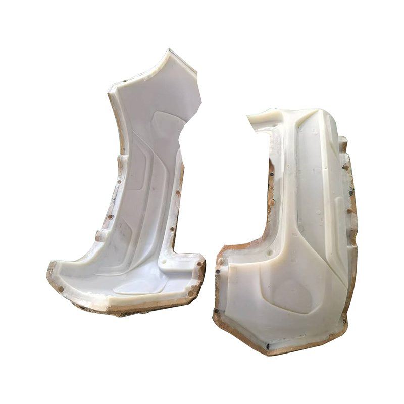 Finished cast covers after surface treatment