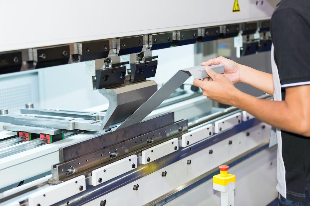CNC bending of sheet metal